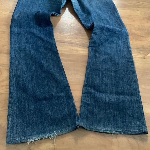 Distressed Belle Flared Jeans: William Rast - Picture 6 of 15